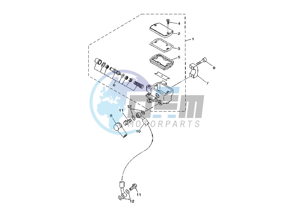 FRONT MASTER CYLINDER