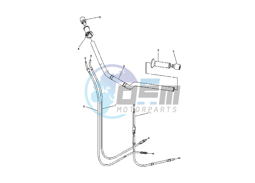 STEERING HANDLE- CABLE