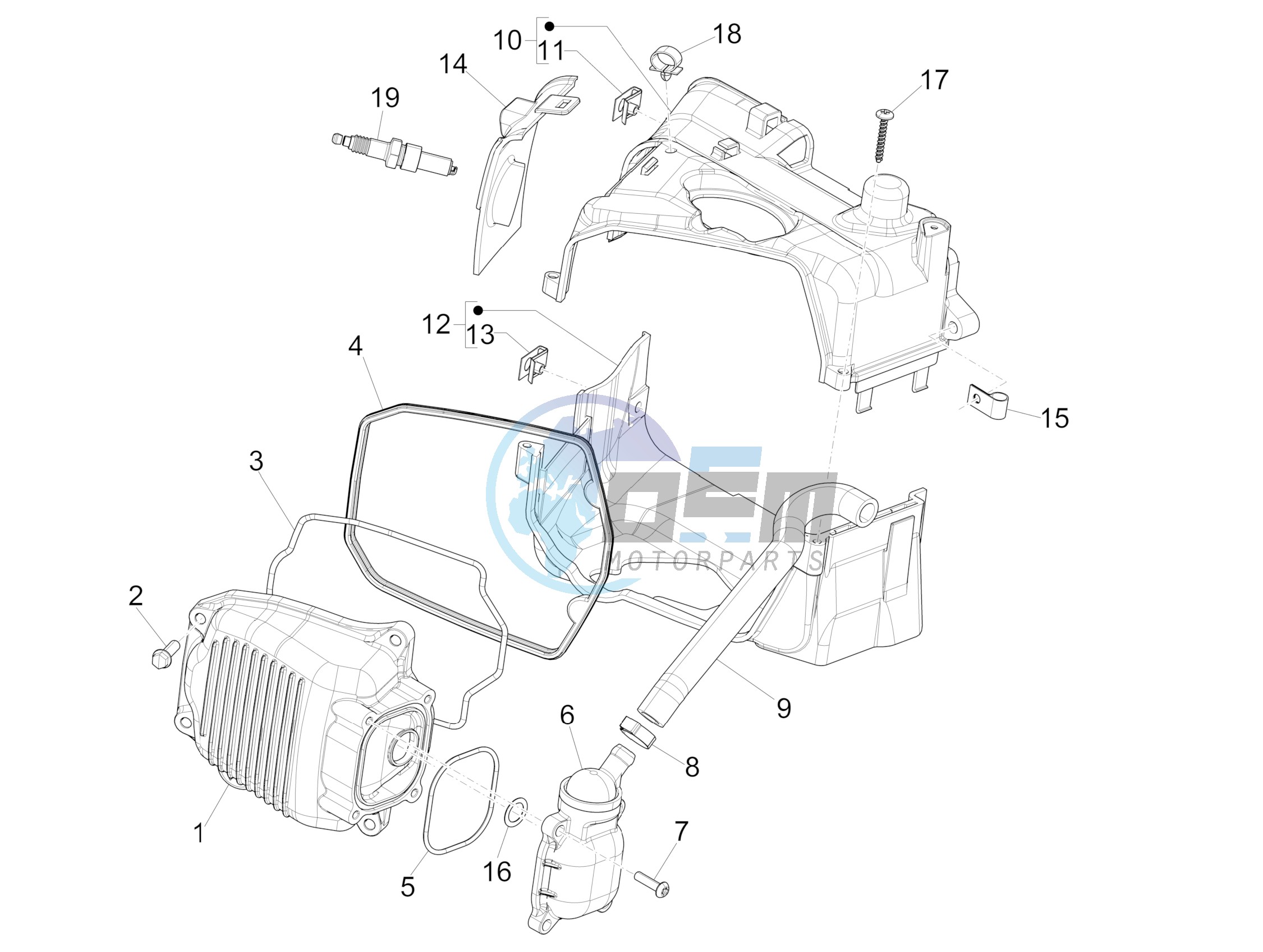 Cylinder head cover