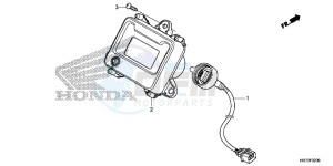 TRX420FA5G TRX420F Europe Direct - (ED) drawing METER