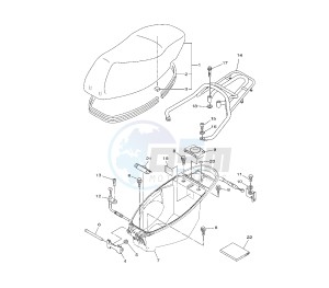 VITY 125 drawing SEAT AND CARRIER