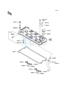 JET_SKI_STX-15F JT1500ACF EU drawing Cylinder Head Cover