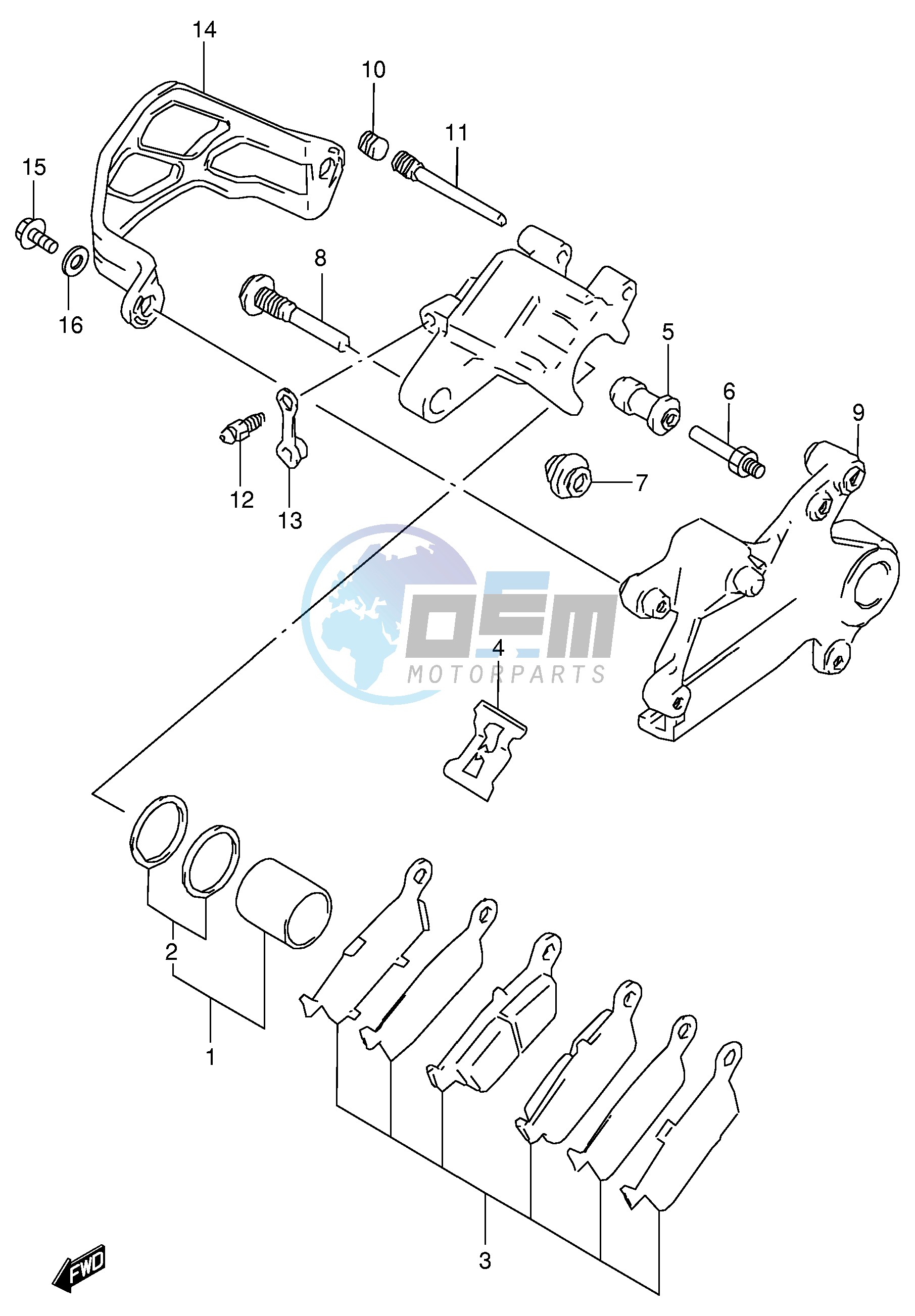 REAR CALIPER