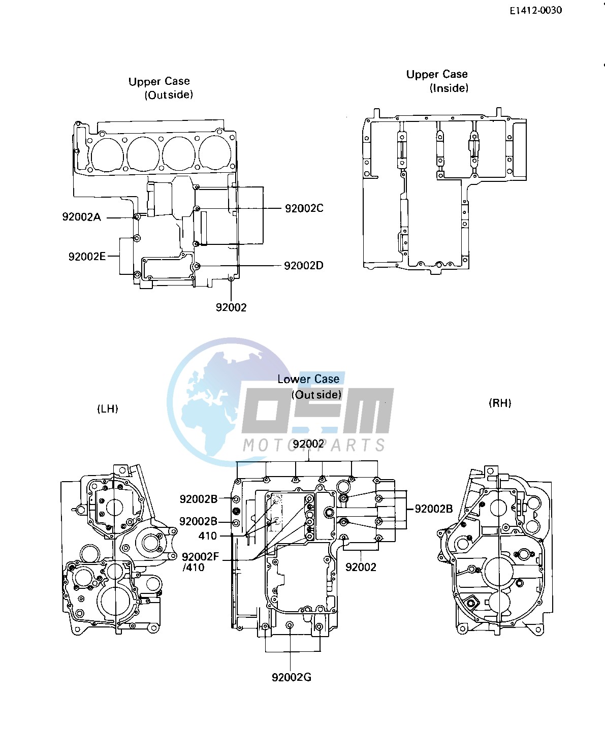 CRANKCASE BOLT PATTERN