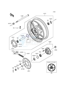 ER-6N_ABS ER650FFF XX (EU ME A(FRICA) drawing Rear Hub