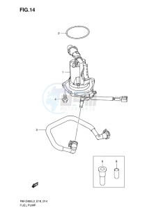 RM-Z450 EU drawing FUEL PUMP