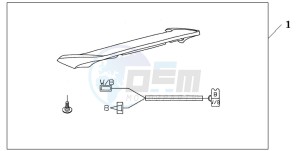 GL1800 drawing SPOILER REA*NH1Z*