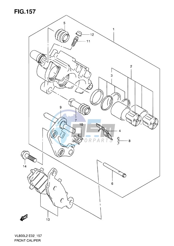 FRONT CALIPER