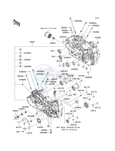 VN 1700 A [VULCAN 1700 VOYAGER] (9FA) A9F drawing CRANKCASE