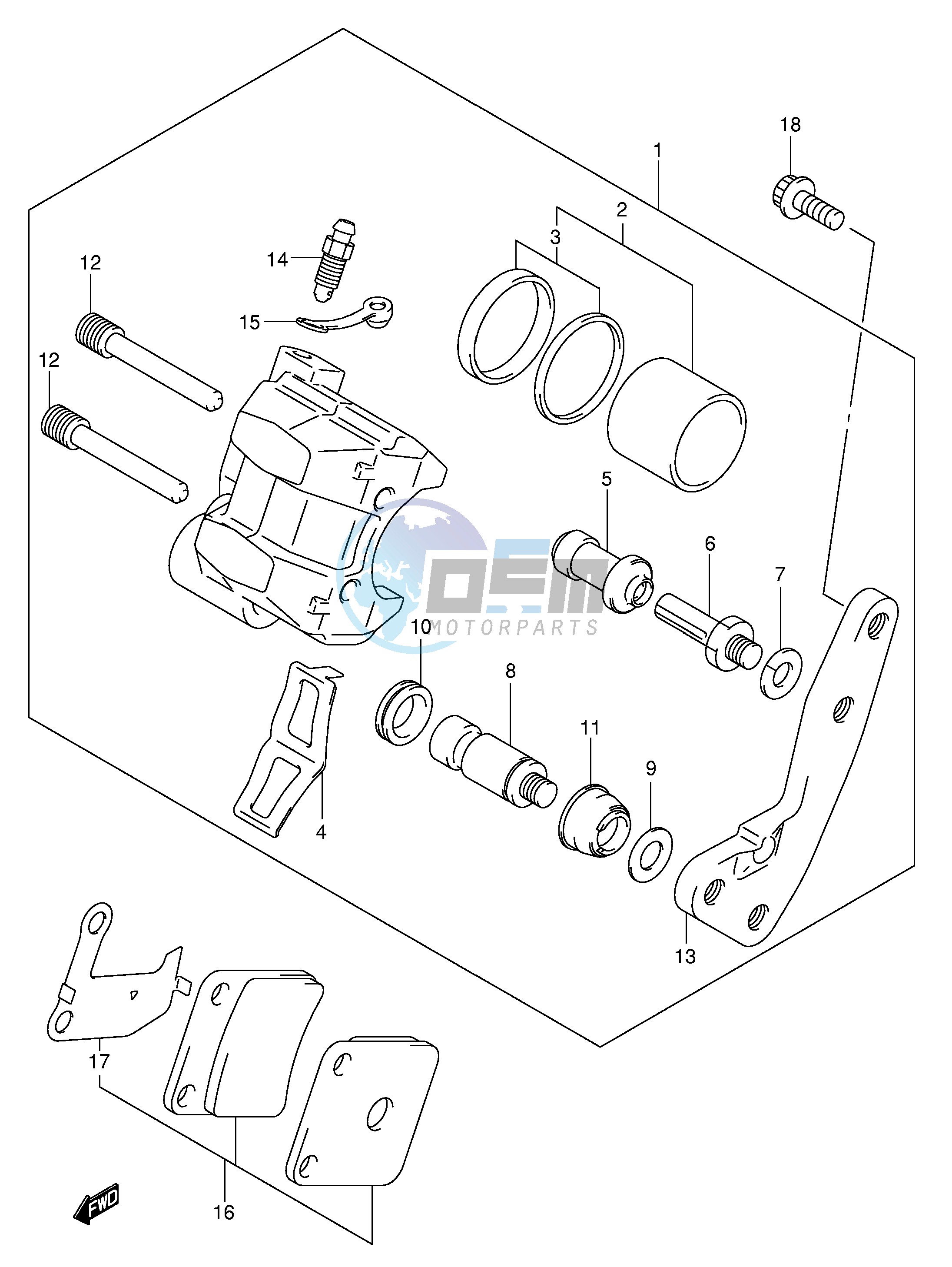 FRONT CALIPER