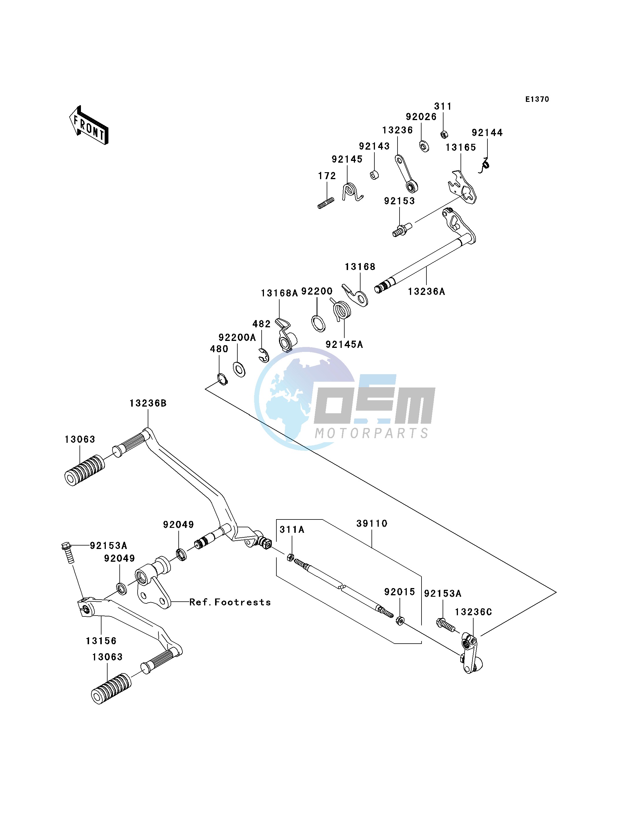 GEAR CHANGE MECHANISM