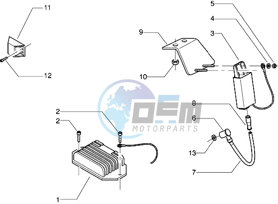 Electronic control unit (ECU)-Vltage regulator