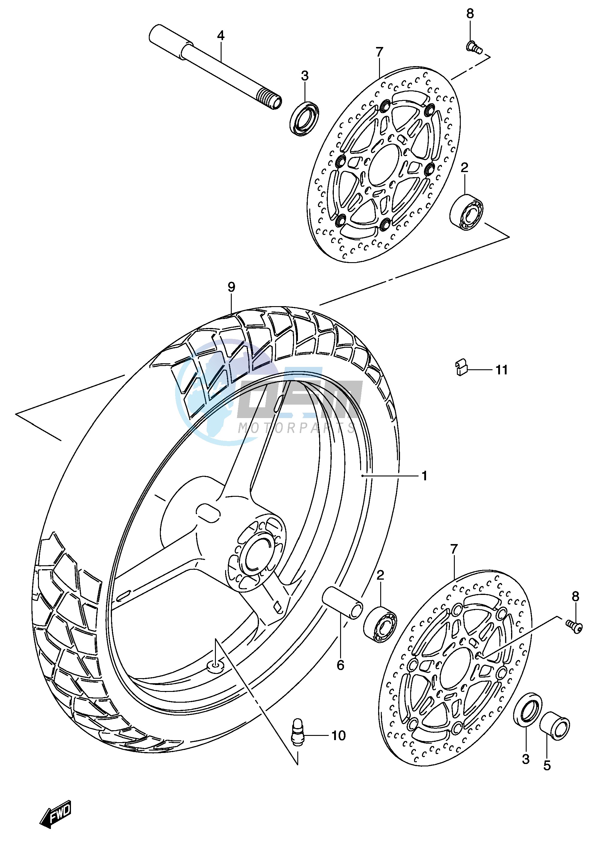 FRONT WHEEL