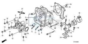 SH1259 France - (F / CMF 2F) drawing CYLINDER HEAD