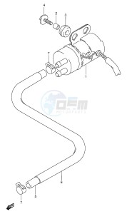 RF900R (E2) drawing FUEL PUMP