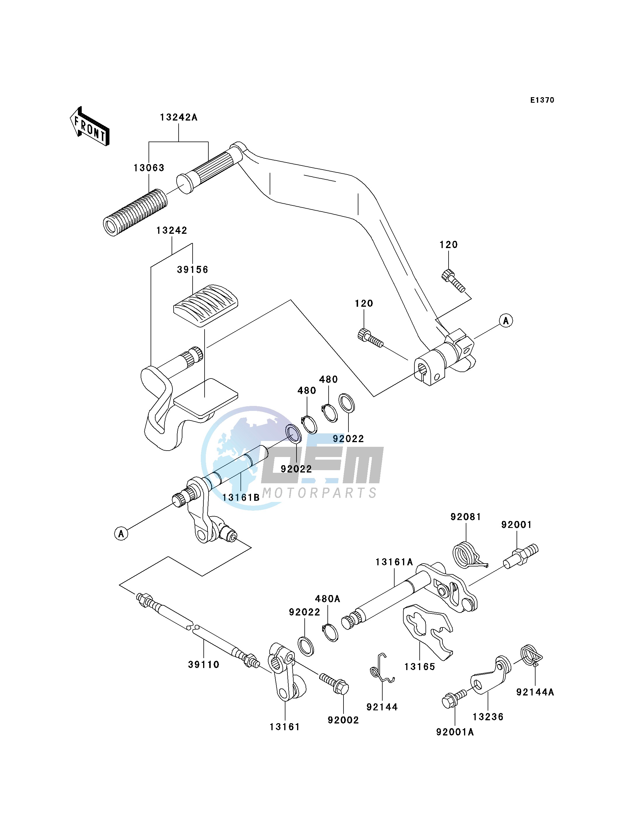 GEAR CHANGE MECHANISM