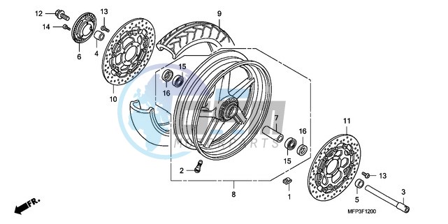 FRONT WHEEL