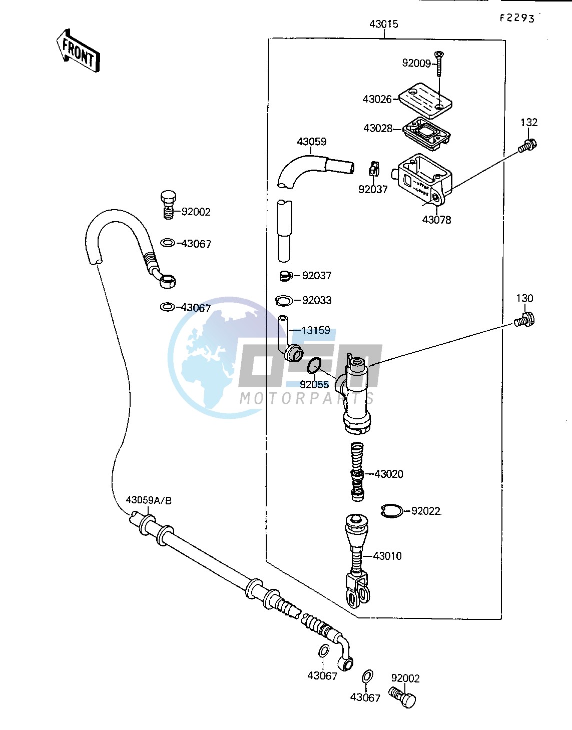 REAR MASTER CYLINDER