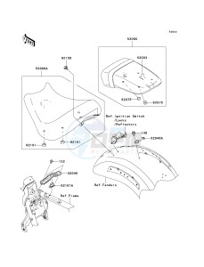 VN 2000 G [VULCAN 2000] (8F-9F) 0G9F drawing SEAT