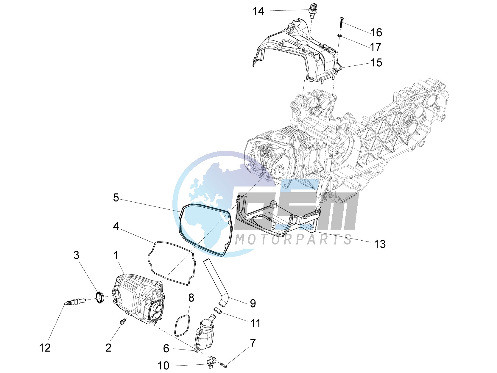 Cylinder head cover