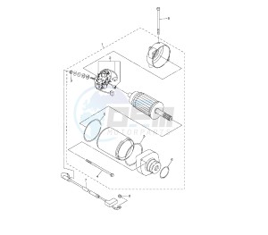 FZ1 1000 drawing STARTING MOTOR