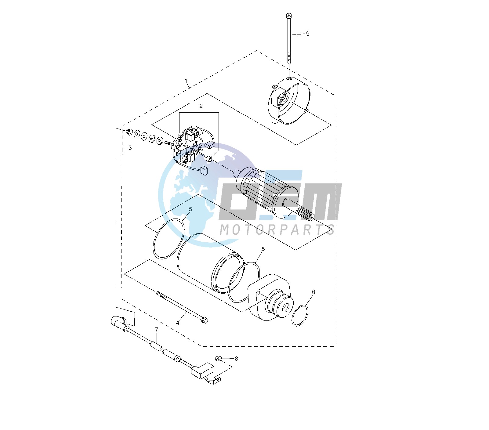 STARTING MOTOR