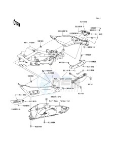 EX 650 C [NINJA 650R] (C9F) C9F drawing SEAT COVER