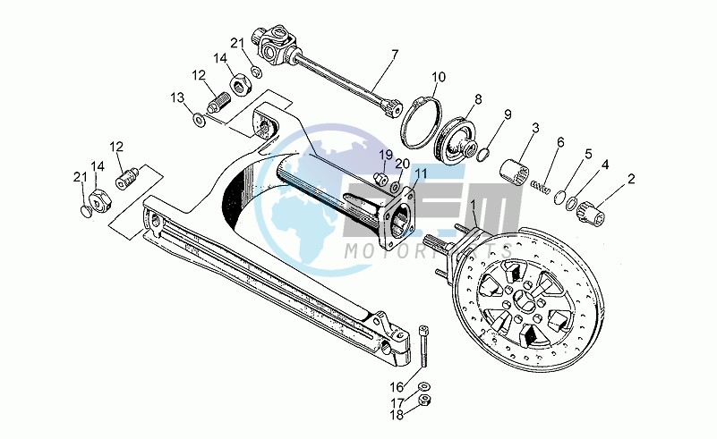 Swing arm