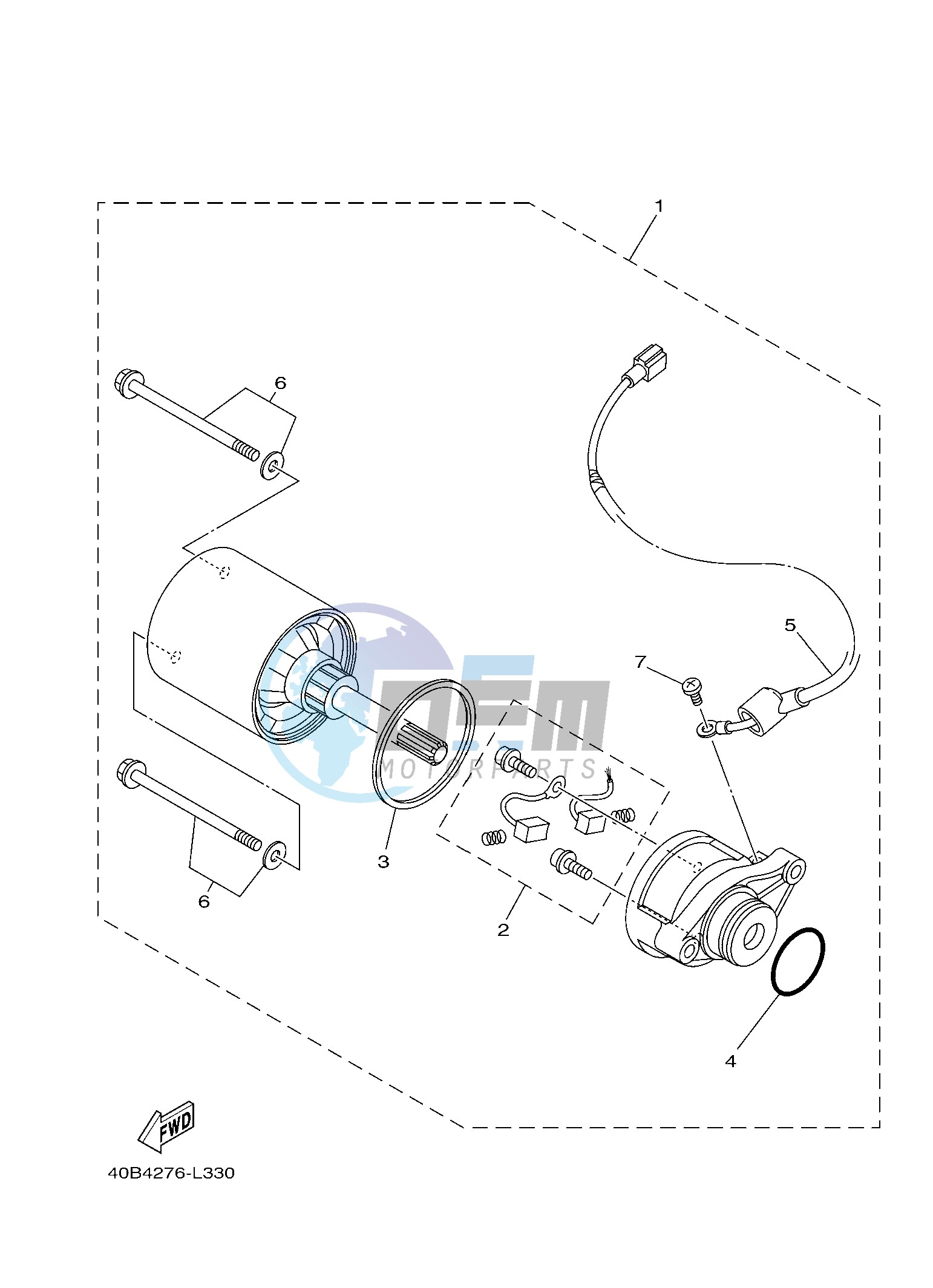 STARTING MOTOR