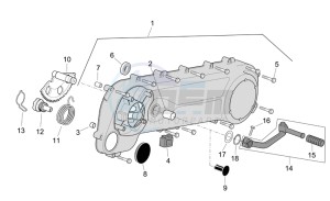 SR R and R Factory 50 IE-Carb drawing Transmission cover