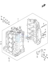 DF 175A drawing Cylinder Block