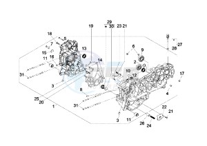 X8 200 drawing Crankcase