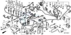 XL1000VA9 Ireland - (EK / ABS) drawing WIRE HARNESS (XL1000VA)