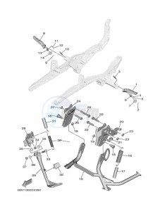 GPD125-A NMAX 125 (BV3H) drawing CYLINDER