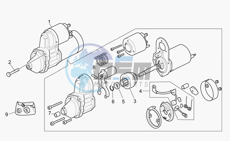 Starter motor I