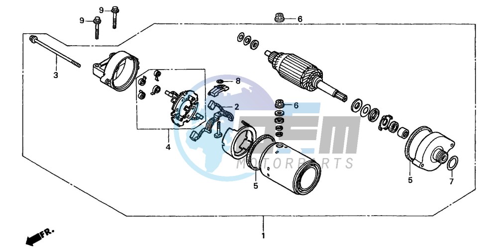 STARTING MOTOR