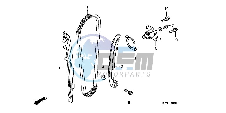 CAM CHAIN/TENSIONER