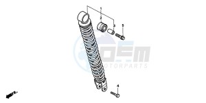 SRX50 drawing REAR CUSHION