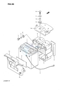 LT230E (E1) drawing BATTERY