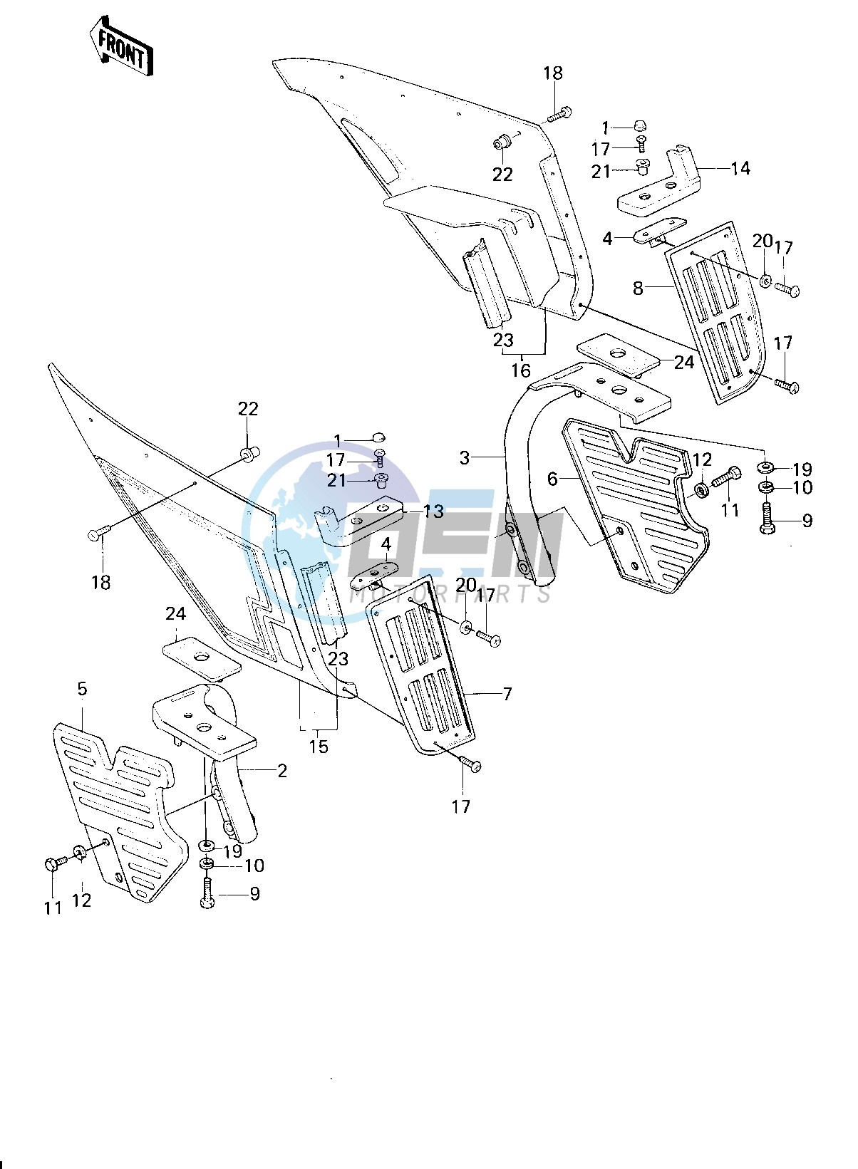 FAIRING LOWERS