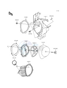 KX 250 K [KX250] (K3) [KX250] drawing AIR CLEANER