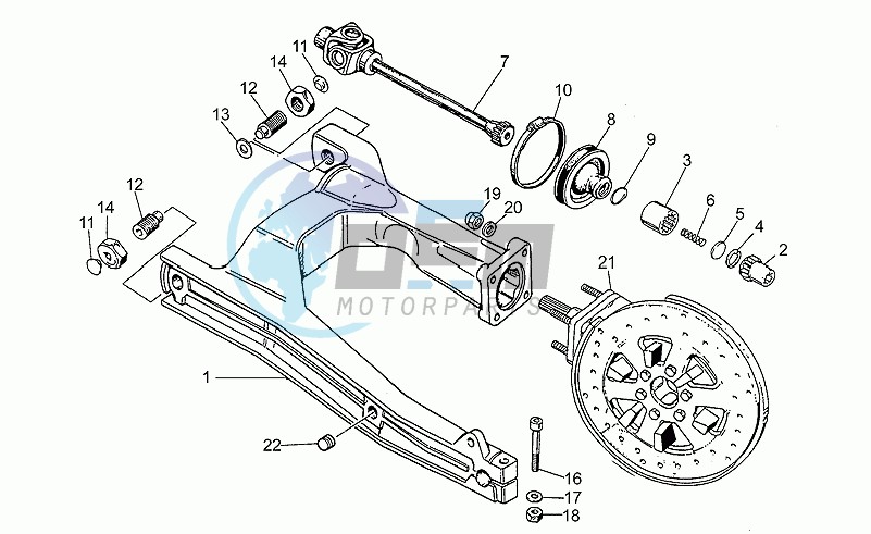 Swing arm