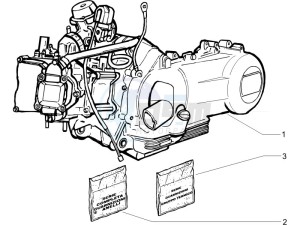 Runner 125 VX 4t Race drawing Engine assembly