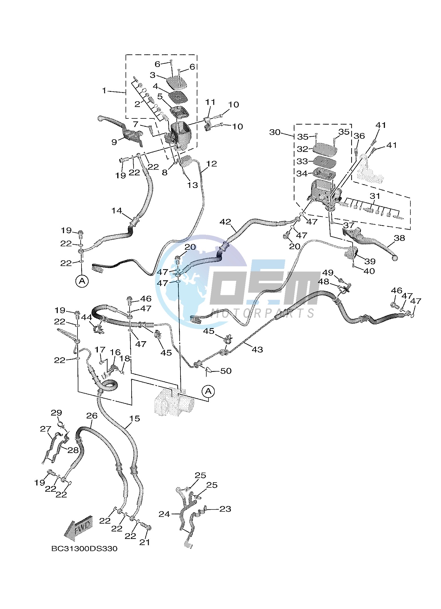 FRONT MASTER CYLINDER