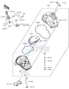 NINJA 650 EX650KHF XX (EU ME A(FRICA) drawing Air Cleaner