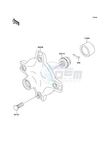 KVF360_4X4 KVF360ABF EU GB drawing Rear Hub