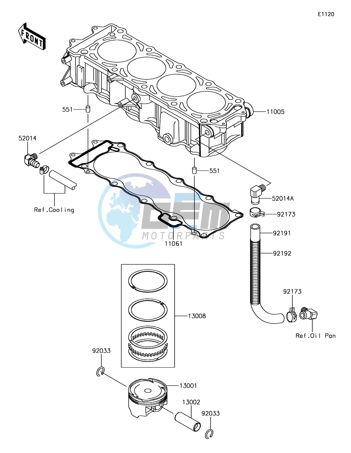 Cylinder/Piston(s)