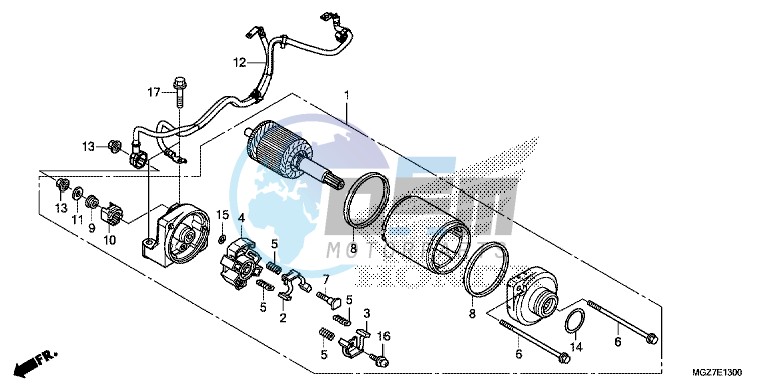 STARTER MOTOR