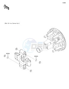 MULE PRO-DXT KAF1000BHF EU drawing Optional Parts