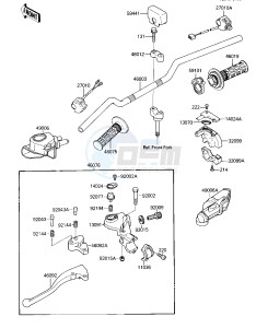 KXT 250 B [TECATE] (B2) [TECATE] drawing HANDLEBAR